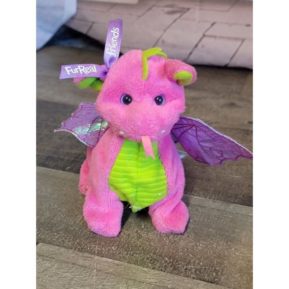 FurReal Friends‎ pink Dragon toy figure pet